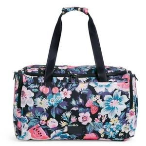 Vera Bradley ReActive "Garden Picnic" Bundle; Gym Bag; Cosmetic Bag Set; NWT
